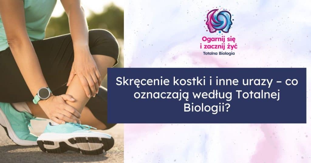 skręcenie kostki totalna biologia