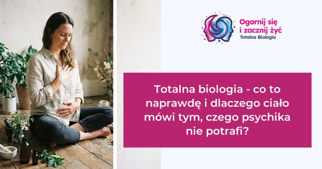 Totalna biologia - co to naprawdę i dlaczego ciało mówi tym, czego psychika nie potrafi? 1 - - Totalna Biologia, Karma Rodowa Totalna biologia - Totalna, kobieta medytująca, ciało, duch, zdrowie, terapia, holistyczne podejście, Totalna Biologia, leczenie, równowaga, emocje, zdrowie psychiczne, ciało i umysł, naturalne metody.